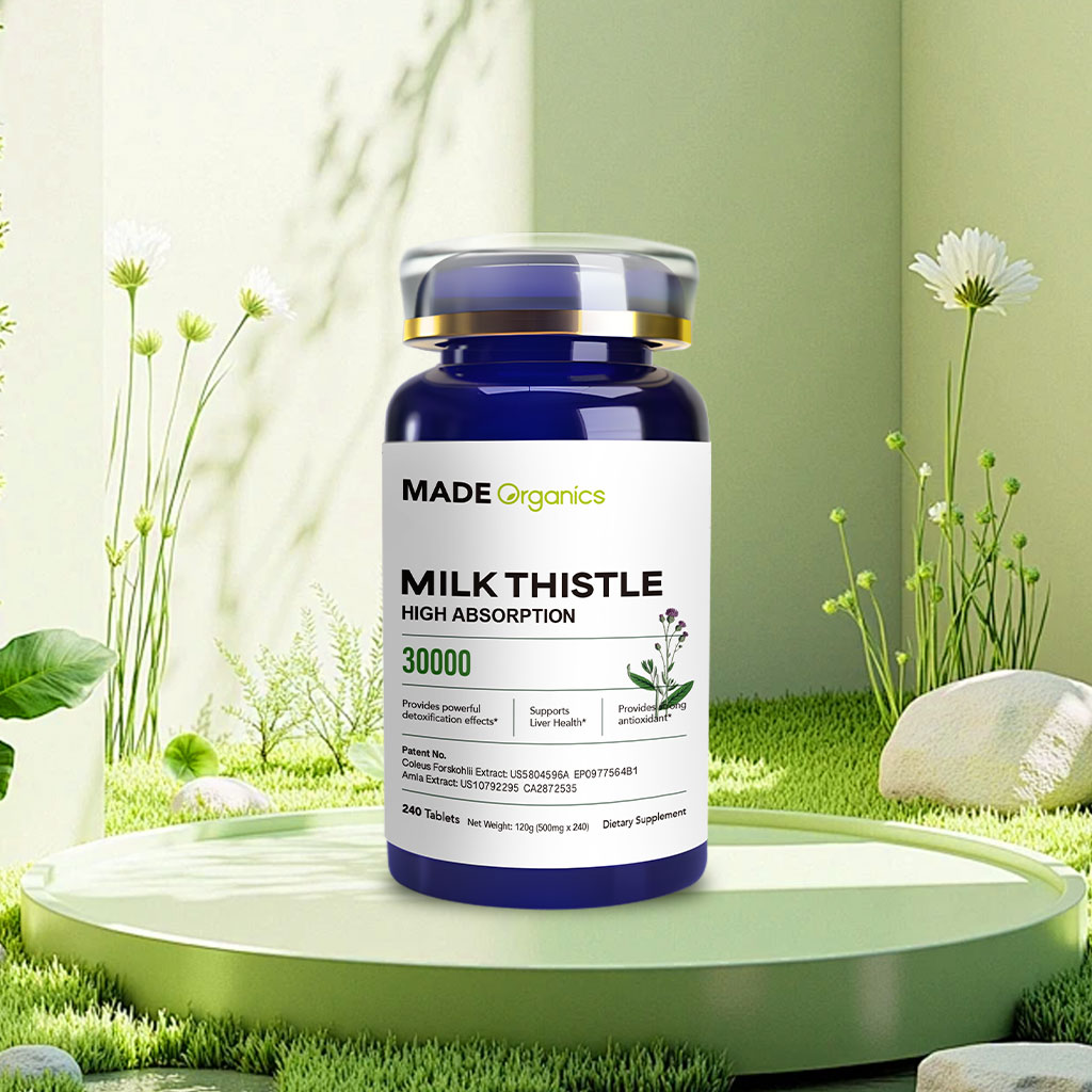 MADE Organics Milk Thistle Tablet - Liver Support